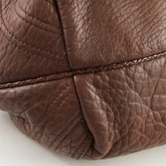 Fendi Brown Nappa Leather Spy Bag