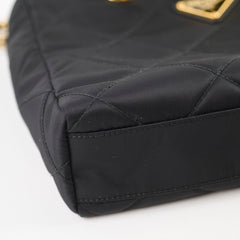 Prada Black Nylon Tote