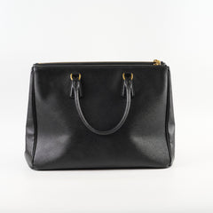 Prada Galleria Large Saffiano Tote Black