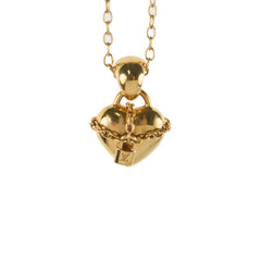 Louis Vuitton Heart Lock Pendant Gold Costume Jewellery