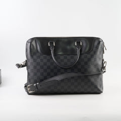 Louis Vuitton Porte Documents Jour Breifcase Damier Graphite