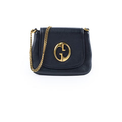 Gucci Small 1973 with Chain Bag Black