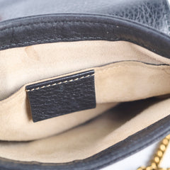 Gucci Small 1973 with Chain Bag Black