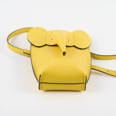 Loewe Elephant Crossbody Bag Yellow
