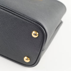 Prada Small Panier Saffiano Leather Black