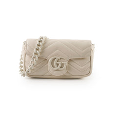 Gucci Marmont Mini Belt Bag Cream