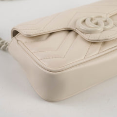 Gucci Marmont Mini Belt Bag Cream