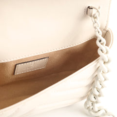 Gucci Marmont Mini Belt Bag Cream