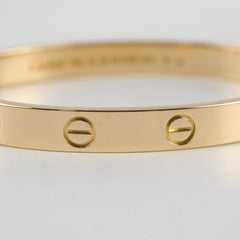 Cartier Love Bracelet Classic Yellow Gold Size 16