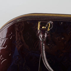 Louis Vuitton Alma GM Vernis Amarante