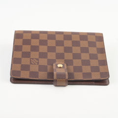 Louis Vuitton Medium Ring Agenda Cover Damier Ebene