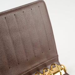 Louis Vuitton Medium Ring Agenda Cover Damier Ebene