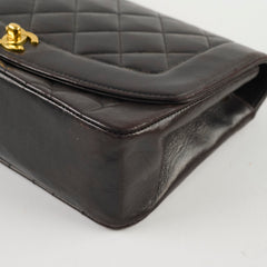 Chanel Vintage Lambskin Medium Diana Black