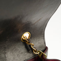 Chanel Vintage Lambskin Medium Diana Black