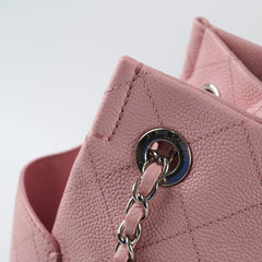Deal of The Week - Chanel Small CC Pocket Pink Tote Caviar Leather SHW