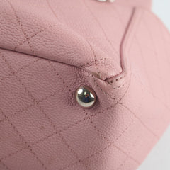 Deal of The Week - Chanel Small CC Pocket Pink Tote Caviar Leather SHW