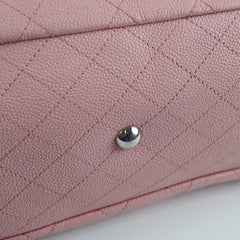 Deal of The Week - Chanel Small CC Pocket Pink Tote Caviar Leather SHW