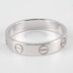 Cartier Love Ring Small Model White Gold Size 50