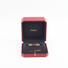Cartier Love Bracelet Classic Model Rose Gold Size 16 2025