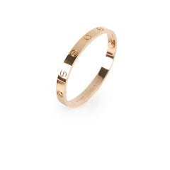 Cartier Love Bracelet Classic Model Rose Gold Size 16 2025