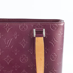 Louis Vuitton Matte Stockton Vernis Purple Tote
