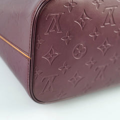 Louis Vuitton Matte Stockton Vernis Purple Tote