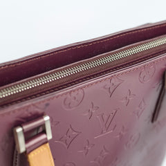 Louis Vuitton Matte Stockton Vernis Purple Tote