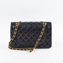 Chanel Classic Flap Small Caviar Black - Microchipped