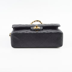 Chanel Classic Flap Small Caviar Black - Microchipped