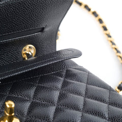 Chanel Classic Flap Small Caviar Black - Microchipped