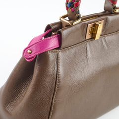 Fendi Peekaboo Mini Brown