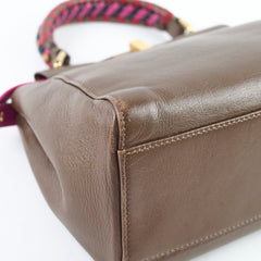 Fendi Peekaboo Mini Brown
