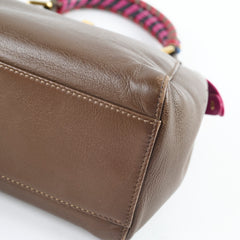 Fendi Peekaboo Mini Brown