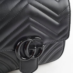 Gucci Marmont Black Square Crossbody