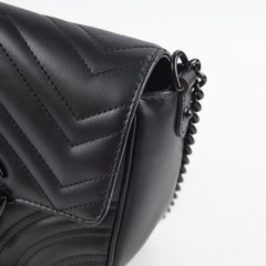 Gucci Marmont Black Square Crossbody