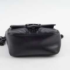 Gucci Marmont Black Square Crossbody