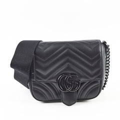 Gucci Marmont Black Square Crossbody