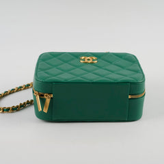 Chanel Afternoon Vanity Medium Green