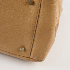 Chanel Grand Shopper Tote GST Dark Beige Caviar