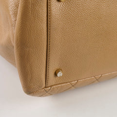 Chanel Grand Shopper Tote GST Dark Beige Caviar