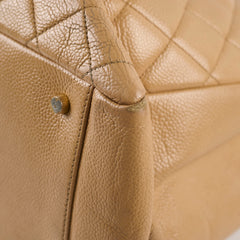 Chanel Grand Shopper Tote GST Dark Beige Caviar