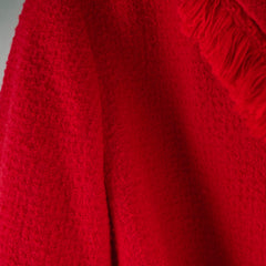 Gucci Ladies Red Wool Coat Size 36
