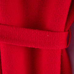 Gucci Ladies Red Wool Coat Size 36