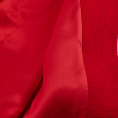 Gucci Ladies Red Wool Coat Size 36