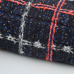 Chanel 19 Bag Medium Tweed Navy, Black