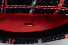 Chanel 19 Bag Medium Tweed Navy, Black