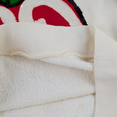 Gucci Unisex Apple Sequin Hoodie Size XS