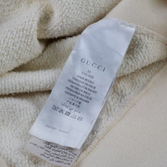 Gucci Unisex Cream Hoodie Size XS