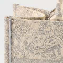 Christian Dior Medium Book Tote Grey