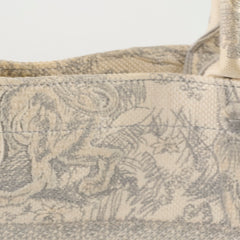 Christian Dior Medium Book Tote Grey